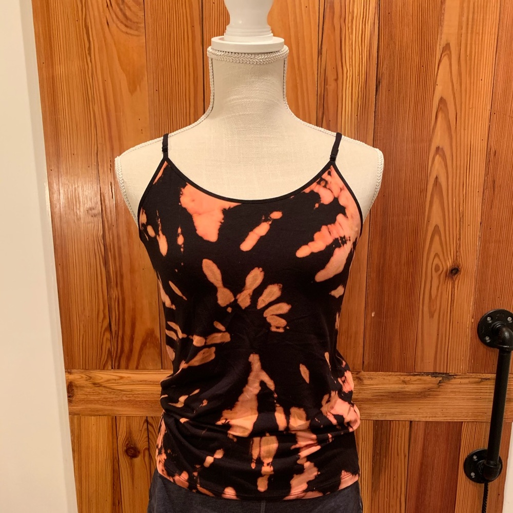 TIE DYE/BLEACHED CROP TOPS (JUST THE TOPS)